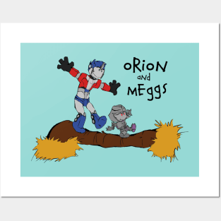 Orion and Meggs Posters and Art